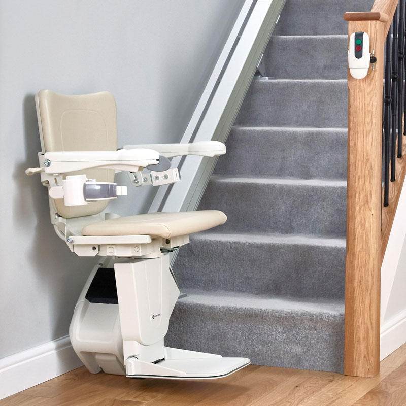 Treppenlift für gerade Treppe - Modell Premium GFR